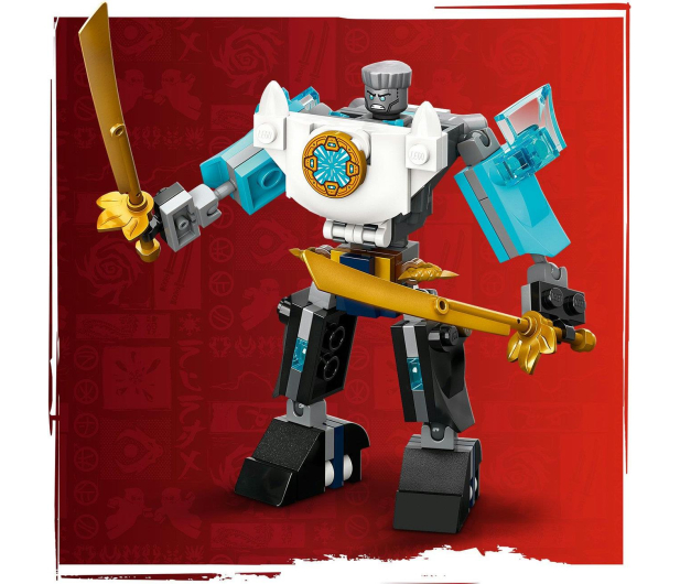 LEGO Ninjago 71827 Mech w zbroi bojowej Zane’a - 1284128 - zdjęcie 4